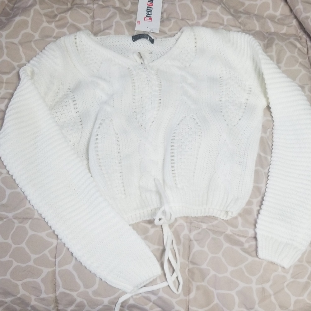 Cropped sweater